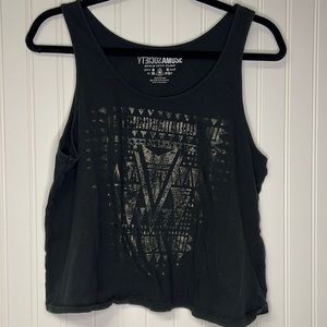 Amuse Society | Monochromatic Abstract Print Tank | M